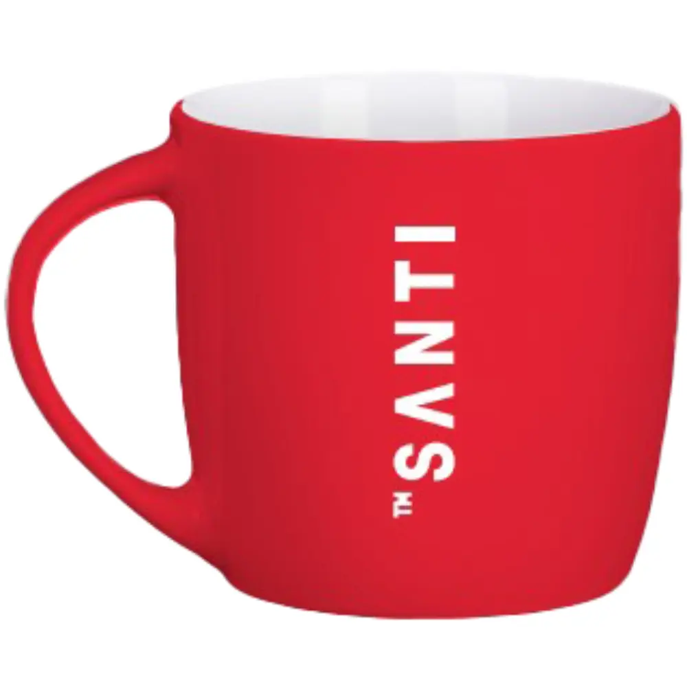 Ceramic Logo Mug - Red