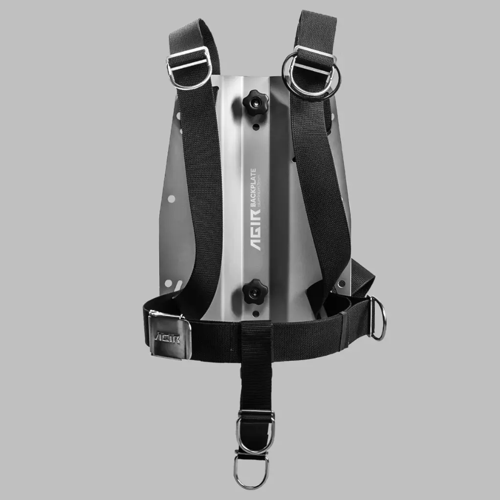 [21-20-00] Backplate With Harness (Aluminium)