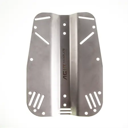 Heavy Stainless Steel Backplate 6mm Bare