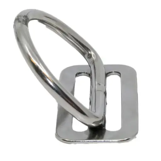 [FRM-AN-45] 2" D-ring bent welded 45 degree