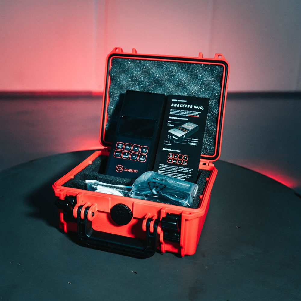 Divesoft He/O2 analyser set Blender basic