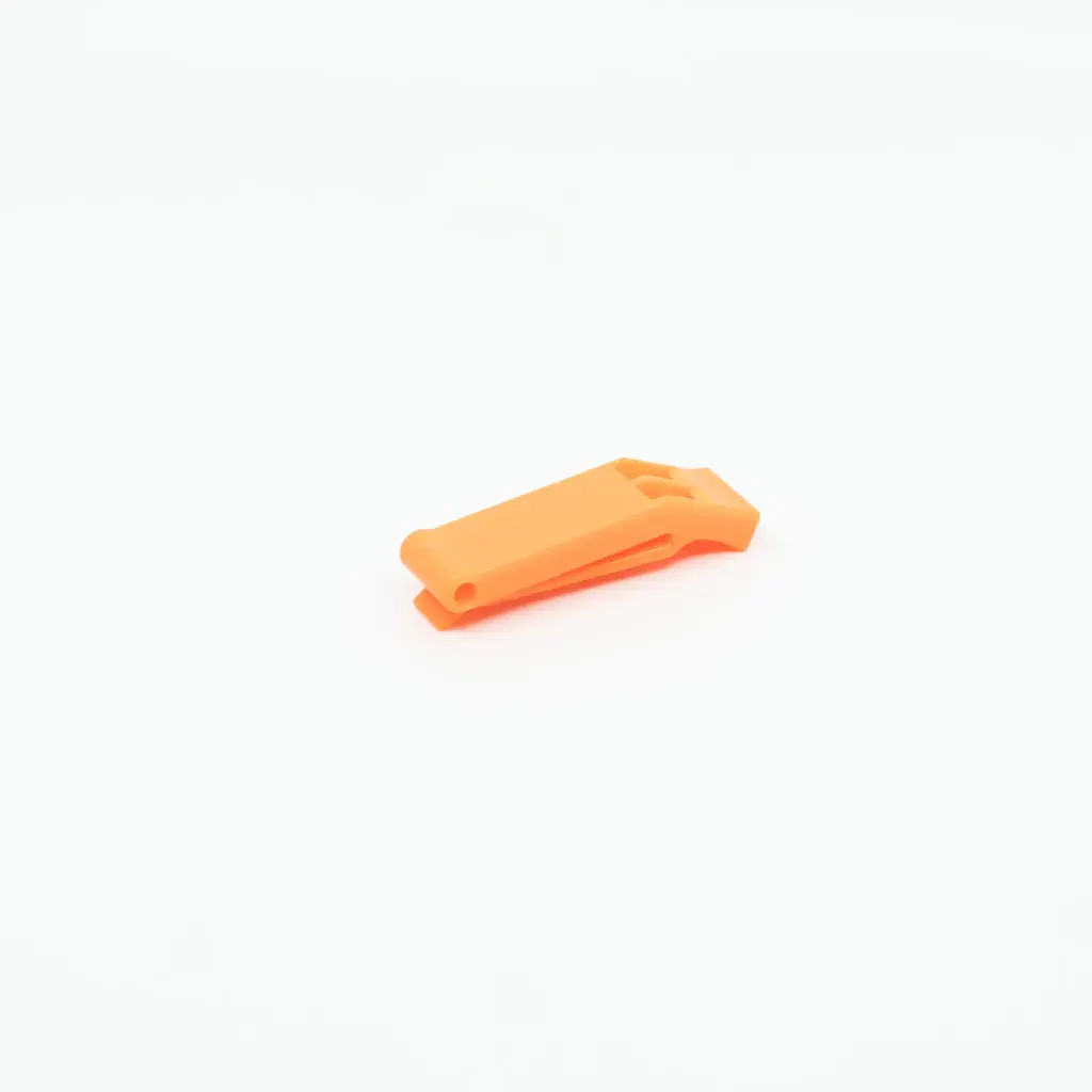 Safety whistle, orange