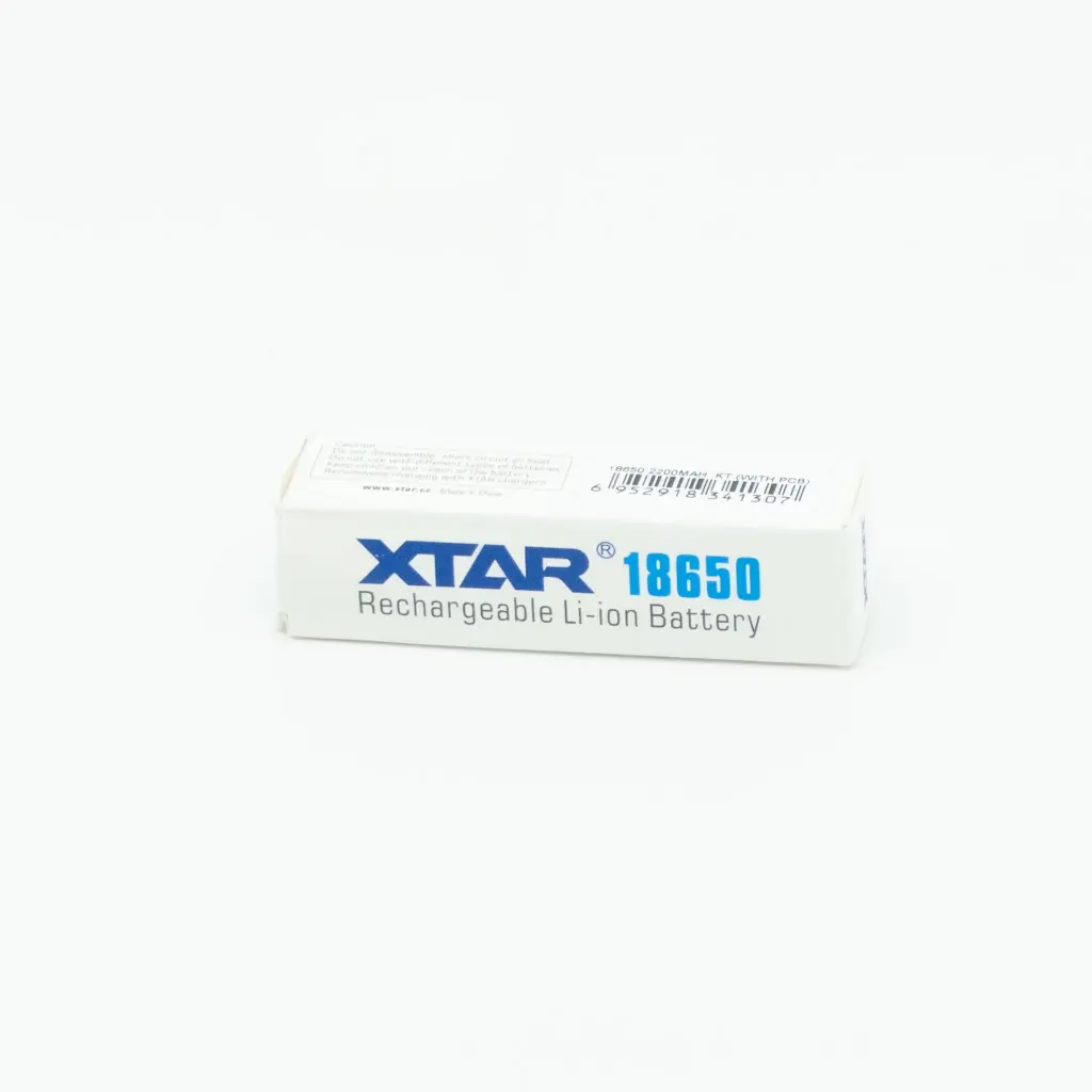 SHARK battery XTAR 18650 2200 mAh