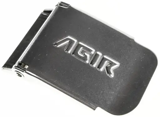 Agir Belt Buckle With Logo - SS