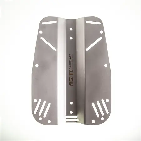 Standard Stainless Steel Backplate Bare