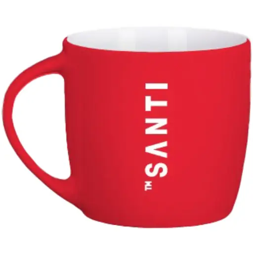 [MAR-002] Ceramic Logo Mug - Red