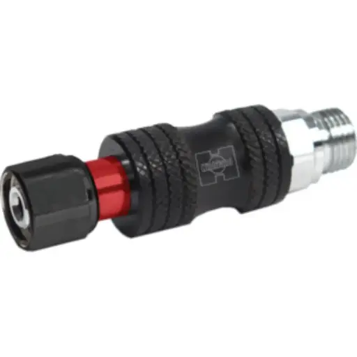 [HL404dlx] Highland inline shutoff at second stage w/gre/red ind HL404DLX